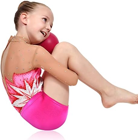 SATINIOR 3 komada djevojke gimnastičke kratke hlače svjetlucave baletne plesne hlače metalik spandex kratke