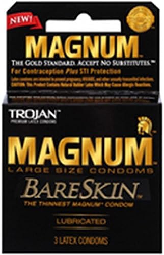 Trojan magnum bareskin podmazani kondomi 3 ea