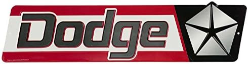 Brendovi otvorenih puteva Dodge Chrysler reljefni metalni znak - Vintage Dodge znak za garažu ili mušku