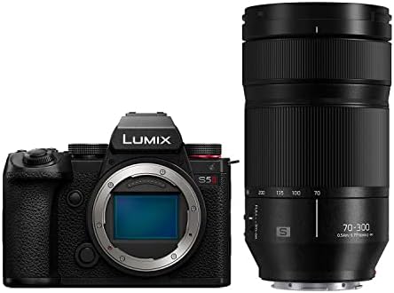 Panasonic LUMIX S5ii kamera bez ogledala sa objektivom LUMIX S serije 70-300mm