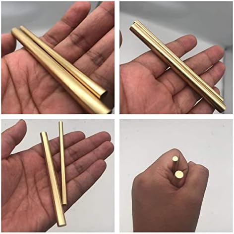 Goonds mesingani okrugli šipki - prečnik šipke 1,5 do 8 mm za DIY zanat i laboratoriju