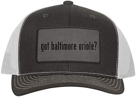 Da li je Jedan Leg okolo dobio Baltimore Oriole? - Kožna Siva Zakrpa Gravirana Kamionska Kapa