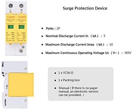 AMSH 2P prenaponski zaštitni uređaj AC SPD 385V Prenaponski zaštitni zaštitnik zaštitni uređaj niskonapona
