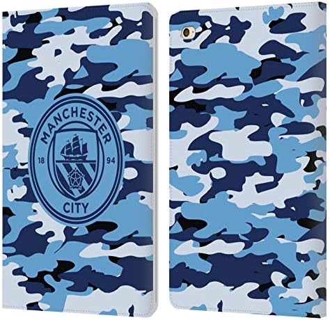Dizajni za glavu Službeno licencirani Manchester City Man City FC Blue Mono Mono Značka Camou Koža Rezerviraj