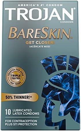 Trojan Bareskin Premium tanki podmazani kondomi - 10 brojeva
