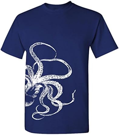 Kraken divovska lignje hobotnica Titan Grčka - muška pamučna majica
