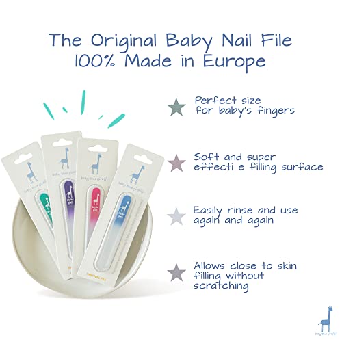 Datoteka za nokte za bebe, sigurna alternativa za škare za nokte, obavezne bebe, idealan poklon za bilo