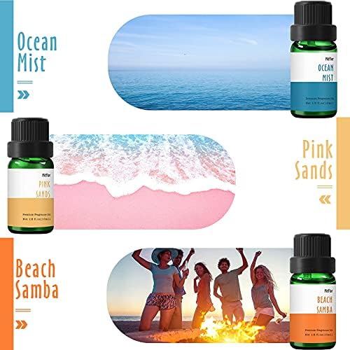 Ljeto i plaža mirisna ulja, mitflor 12 boca premium mirisna ulja za difuzor, sapun, sapun, ocean, letnji