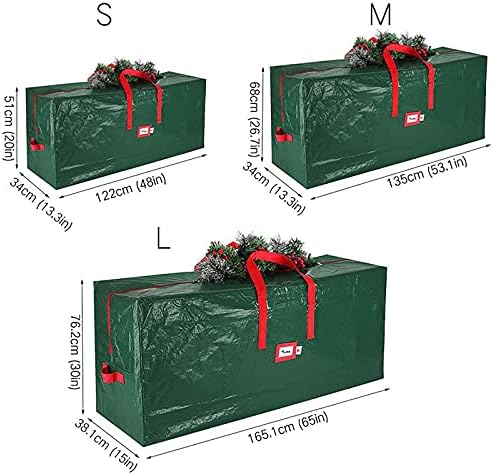 Yajun prijenosni Božić stablo Storage torbe vodootporan Xmas Tree torbica slučaj šavovima-Rip dokaz štiti