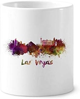 Las Vegas Amerika City atlorcolor četkica za zube četkice za zube od keramičke stalak za olovke za olovke
