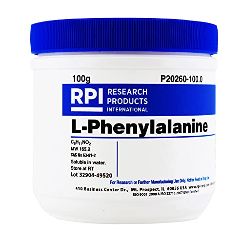 RPI P20260-100.0 L-fenilalanin, 100g