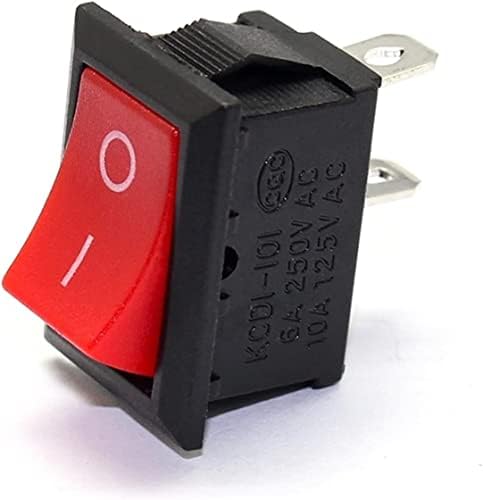 DEPILA Micro Switch KCD1-101 MRS-101 2 igle Uključeno Isključeno preklopni prekidač Mini prekidač 21x15mm