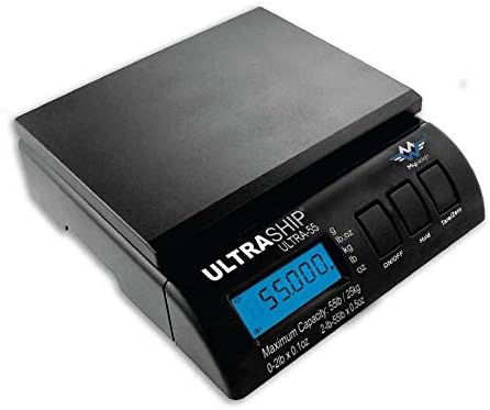 Moja težina UltraShip 55lb. Digital Scale Pro Savings 5-pakovanje za pizzeriju, restoran, pekaru ili upotrebu