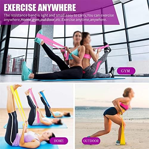 CXDTBH Fitness Resiance Resiance Band Joga Pilates elastična gumena traka za vježbanje Elastični kratkicord