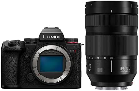 Panasonic LUMIX S5ii kamera bez ogledala sa Lumix s 24-105mm F4 objektivom