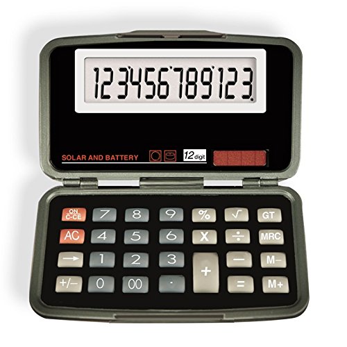 Kontrolna kompanija 6029 Kontrola, kalkulator, prenosiv, 2-1 / 2 in, razred: 1 do 12, 2 visina, 12 širine,