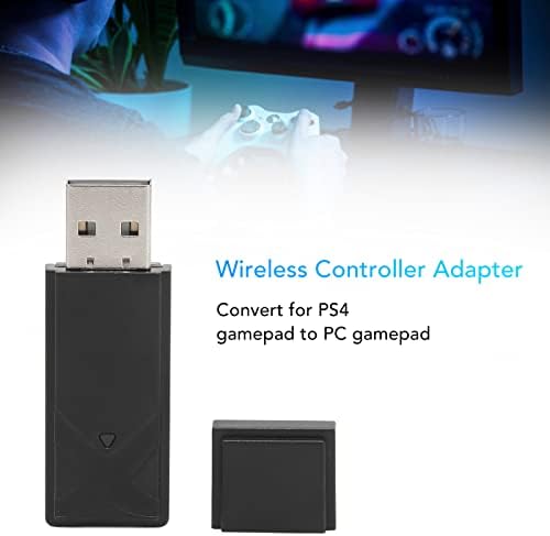 ASHATA Wireless Controller Adapter za PS4, USB interfejs Bluetooth 5.0 kontroler Adapter Converter multifunkcionalni