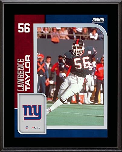 Lawrence Taylor New York Giants 10.5 & 34; x 13 & 34; sublimirana plaketa igrača - NFL plakete i kolaži