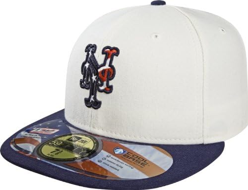 MLB New York Mets Stars and Stripes Authentic On Field Game 59fifty Cap