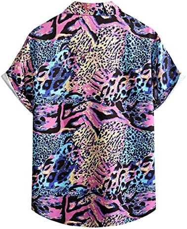 2023 Nova muška ljetna modna casual havajska sitnica majica majica kratka rukava na plaži modni casual visoki