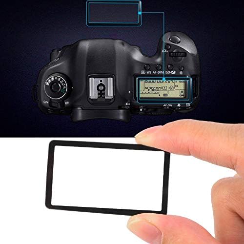 Surounder mini poklopac zaslona za kameru, akrilni fotoaparat Top vanjski LCD ekran Staklena vodootporna