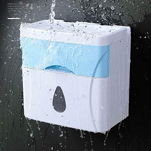 KLHHG vodootporni držač toaletnog papira za montažu na zid polica kutija za toaletni papir ladica za rolnu