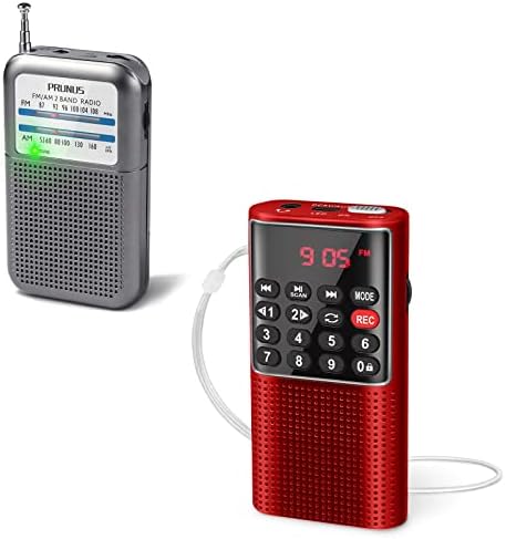 PRUNUS DE333 prijenosni Radio Mini AM FM džepni tranzistorski Radio sa odličnim prijemom, PRUNUS J-328 Mini