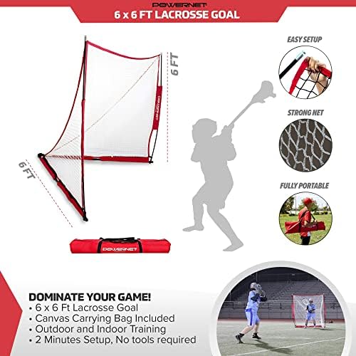 PowerNet 4x4 Lacrosse cilj | Pitch savršena preciznost ciljeva paket