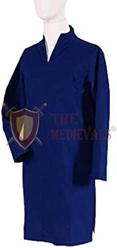 Srednjovjekovni muški tunik ekwin majica pamučna tkanina