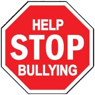 Anti-maltreting svijest Oktogan Pomoć Stopl Bullying znak
