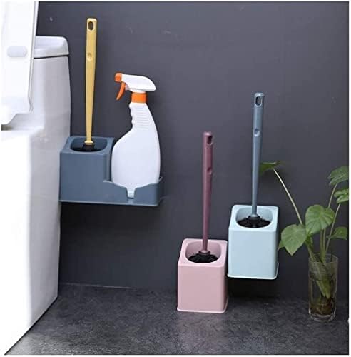 Toaletne četkice toaletna četkica i držač WC školjka i držač za držač, zidni montirani bez bušenja WC za