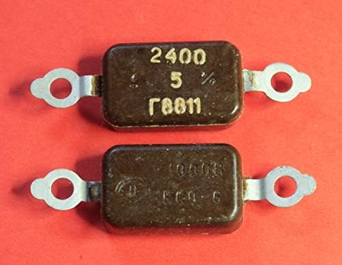 Visokonaponski srebrni liskun KSO-6 1000v 2400pF 5% SSSR 10 kom