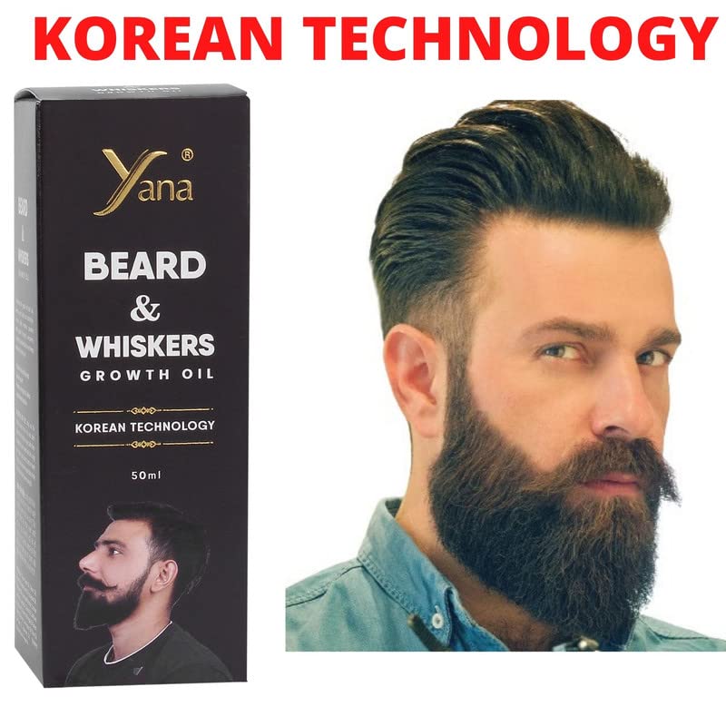 Yana beard crni ulje brade za muškarce