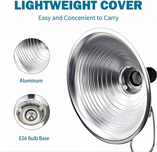 EP stezna lampa sa odvojivim 8.5 inčnim aluminijumskim reflektorom, 150 W E26 utičnicom, 6 stopa 18/2 SPT-2
