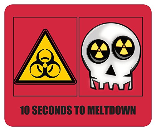 Funny Science 10 Seconds to Meltdown podloga za miša