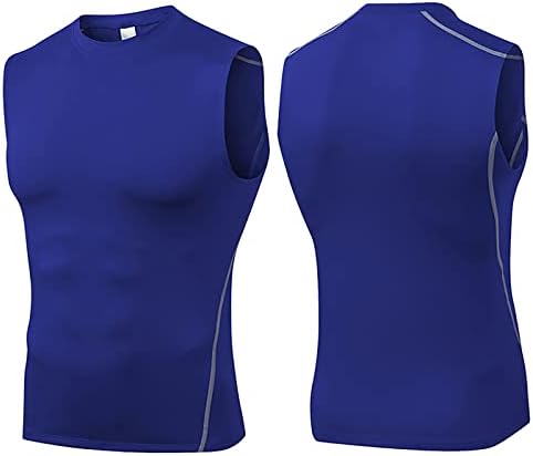 Brza suha obična majica za trening bez rukava za muškarce, aktivni oblik tijela Bodybuilding vježba teretana