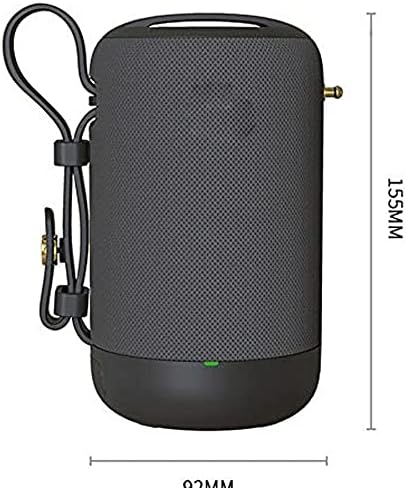 Jhwsx Speaker najnoviji 5.0 Bluetooth Speaker Wireless, 20w zvuk sa basom, ugrađeni mikrofon, aux/USB /