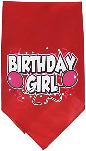 Mirage proizvodi za kućne ljubimce Birthday girl clean bandana za kućne ljubimce, mala, ljubičasta