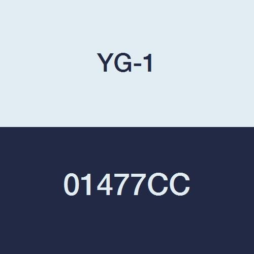 Yg-1 01477cc Hssco8 krajnji mlin, 2 FLAUTA, redovna dužina, TiCN završna obrada, 4-1/8 dužina, 2