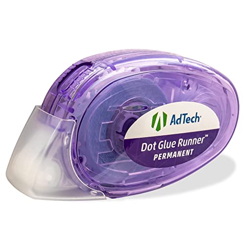 12 Pakovanje: Adtech® Micro Dot Ljepio Runner ™ trajan