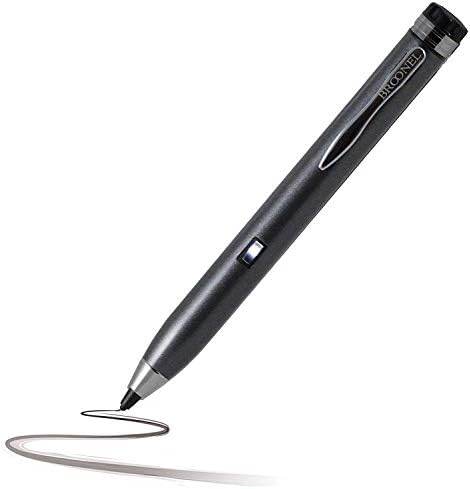 Navitech Brounl siva Fine tačaka Digitalna aktivna olovka kompatibilna s acer aspire 3 15,6 inča