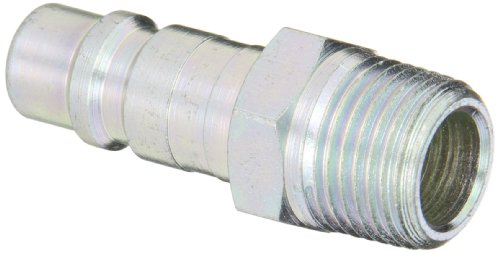 Dixon ventil D4M4 Čelični industrijski pneumatski spoj, bradavica, 1/2 spojnica x 1/2 - 14 NPTF muški konac