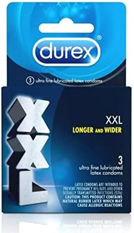 Durex XXL Extra Veliki podmazivi kondomi, 12 brojeva