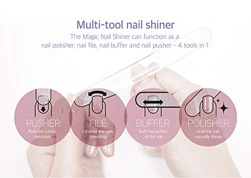 Premium Magic Glass Shiner Shiner file za nokte za nokte poliranje za nokte