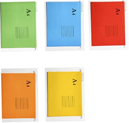 SEWACC 10 kom koverta u boji fascikle u boji fascikle za montažu na zid držač datoteke dekorativne viseće
