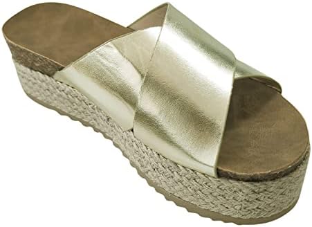 Papuče za žene udobne sandale za žene Otvorene ljetne nožne prste otvorene ljetne platforme Sandale Cool