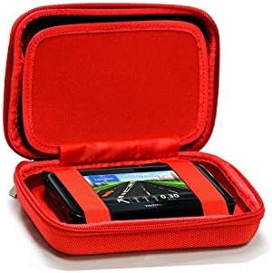 Navitech Red Hard GPS torbica kompatibilna sa Garmin NUVI widescreen 265W GPS SAT nav GPS