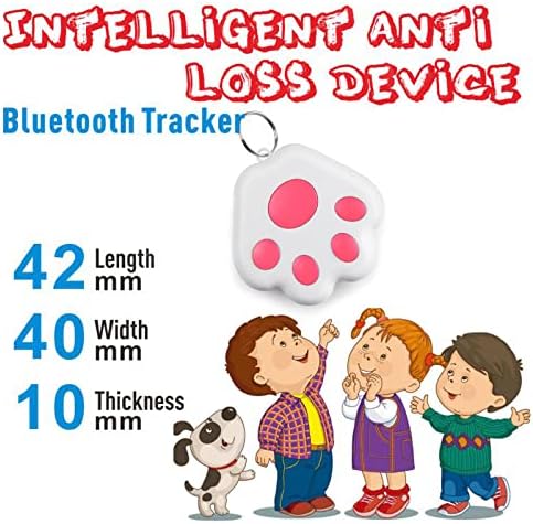 1 Paket 2023 novo Mini GPS uređaj za praćenje pasa, Prijenosni Bluetooth inteligentni uređaj protiv gubitka za nošenje / Bluetooth alarme za djecu / kućne ljubimce,bez lokatora aplikacija za mjesečnu naknadu