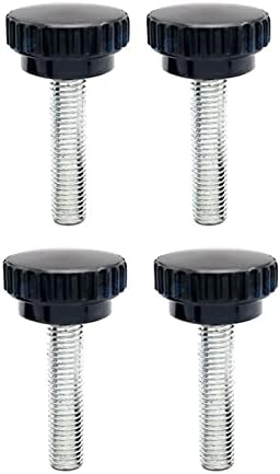 Thumb vijci za stezanje vijčana čvoroba M4 x 20 mm bakelite ručna ručna ručna gumba za zatezanje zatezanje mehaničke opreme 4 kom