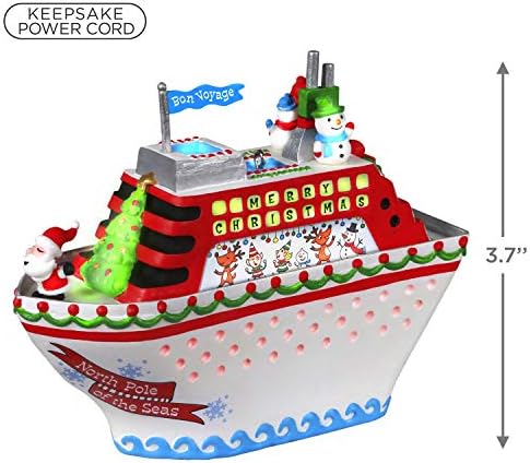Hallmark ukras za uspomenu 2020, Božićno krstarenje brodom Santa Claus, mjuzikl sa svjetlom